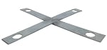 Round Steel Light Pole Cross Screw Positioning Plate 30FT