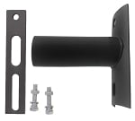 Light Pole Adapter for Slip Fit - Convert any Round Pole to use a Slip Fit mount light - Tenon adapter - Adjustable Version - Brown