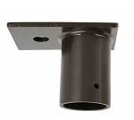 Yoke/Trunnion Mount | Tenon Adapter to Slip Fit Adapter, Convert Any Pole to use a Slip Fit Mount, Dark Bronze/Brown