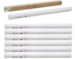 40W Zenot II CS Series - 4 Foot LED Strip Light | 6-Pack, 5,200 Lumens, Color Selectable 30K/35K/40K/50K, Wattage Selectable