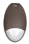Battery Backup - 12 Watt LED Emergency Wall Pack Light with 90 Minutes Emergency Power Driver - 1,200 Lumens - 5000K 