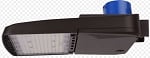 150W - LED Parking Lot Light | 21,800 Lumens, Shoebox, Color Selectable 30K/40K50K, With Wall Mount, Bronze