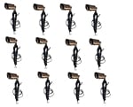 12 Pack-5W LED Landscape Spot Light | 2700K MR16 Bulb Included, 12V DC Low Voltage