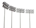 StadiumPro V Series - Light Pole Package | Great for Stadium Lighting, 4 x 60 Foot Sports Light Pole with Cross Beams + 40 x 500W LED Sports Light