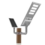 Everan II Series - Solar Light Package | 2 x 120W Solar Street LED Light + Dual Wrap Around Mount, Gray