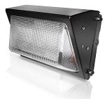 60 Watt LED Wall Pack Light   7,800 Lumens - 5000K - With Photocell