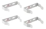 110W-220W Orion II & III Series - Flood Mount Bracket | Surface Mount Kit,  Set of 4 Flood Brackets for 2 Lights