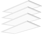 2x4 Feet - 60w LED Panel Light- Wattage Selectable 40W/50W/60W - Color Selectable 3K/4K/5K - Dimmable (4 quantity) 