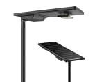 50W - Solar LED Street Light | With Motion Sensor, 9,500 Lumens, Commercial Grade, 5000K, Black