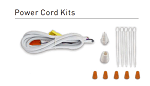 5ft power cord with Pigtail connector, For 57-170
