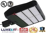 42,000 Lumen LED Parking Lot Lights -140lm/watt- 300 Watt LED Parking Lot Light - 5000K 