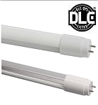 4ft T8 LED Retrofit Bulbs - 18 Watt - 4000K - 25 Pack - Clear - Type A+B (Ballast Bypass) - Single or Double Ended