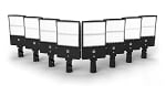 Tennis Court Light Package | 8 of the 300 Watt Sports Light, Replace all the Tennis Court Lights with New LEDs
