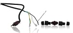 2 Pack - Splice Kit for Warehouse Light Cord Extension - 8ft cord with 3 prong connector plus Waterproof Connector