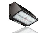 120 Watt LED Wall Pack Light - Tucana II Series Full Cut Off - 16,000 Lumens - 5000K - Dark Sky Compliant - DLC Premium - Dark Brown Bronze Housing