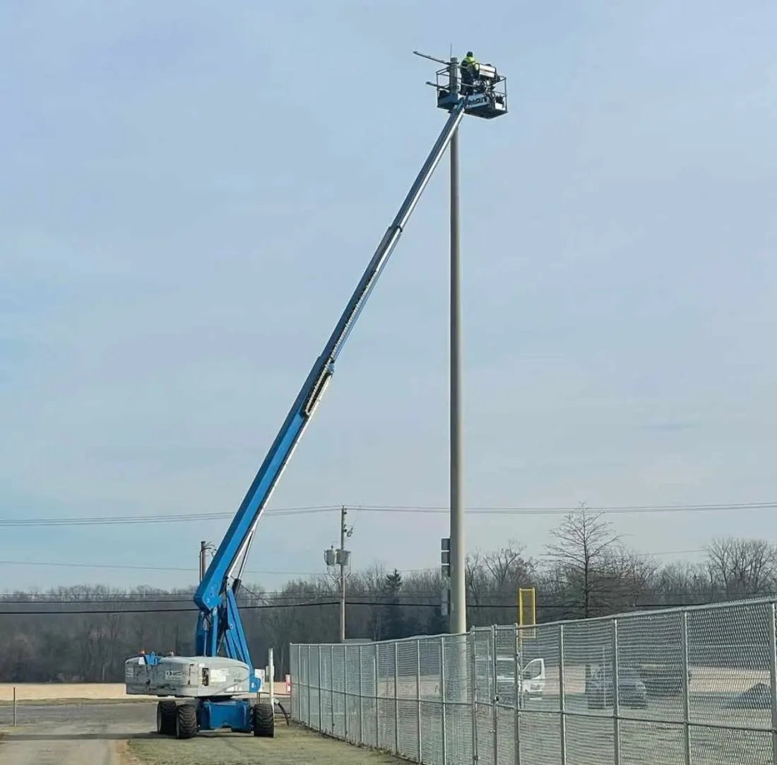 LED Sports Lights Installation