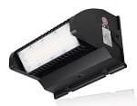 40W Rotate IV Series - LED Wall Pack | 5,800 Lumen, Color Selectable 30K/40K/50K, Rotating Panels, DLC Premium 5.1, Black