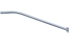 6ft Arm Mount Extension for Hazard Vapor Light - 2.36 inch diameter size - Gray Color 