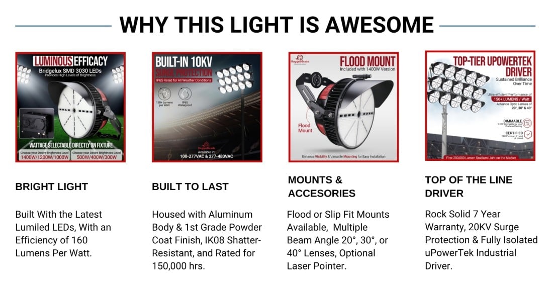 why the stadium pro 4 is awesome