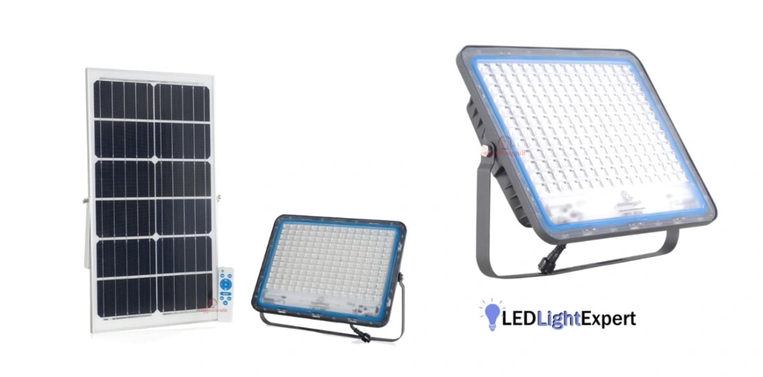 10000 Lumens Solar Powered LED Lights