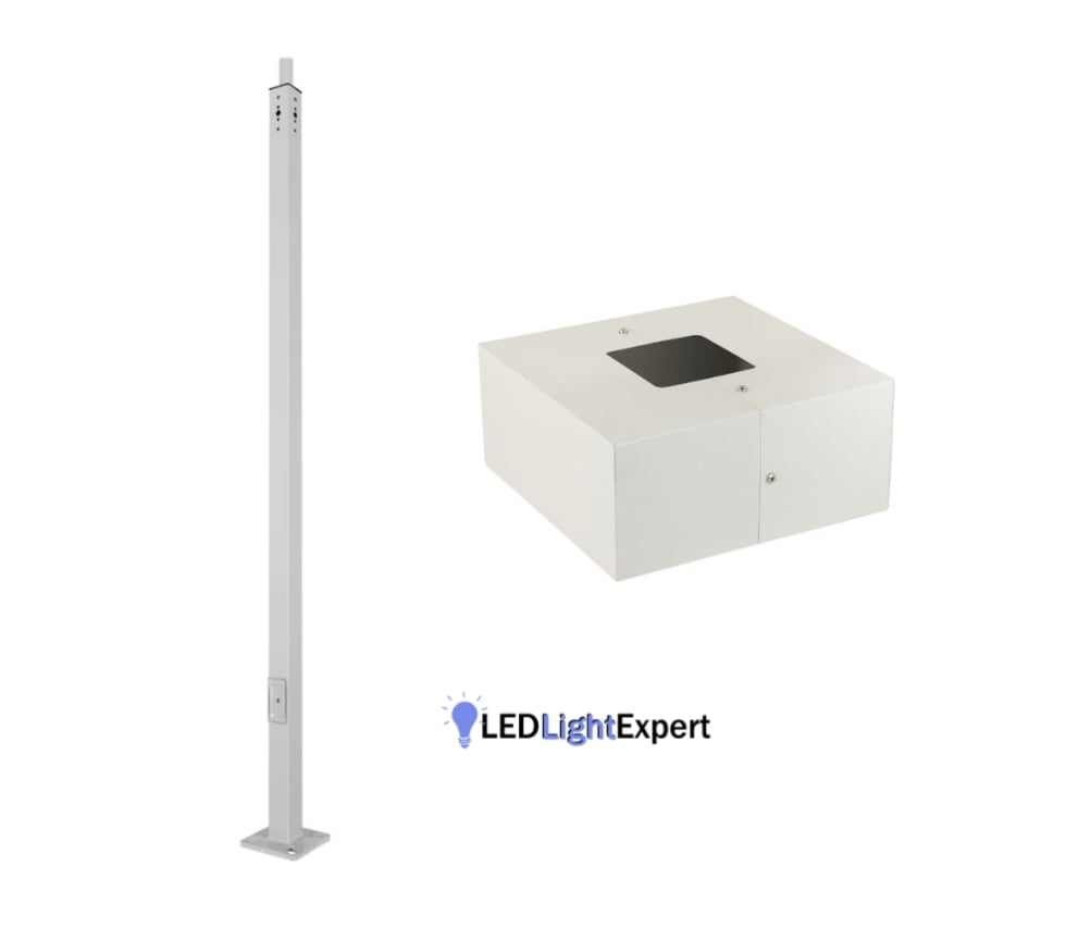 White Light Poles