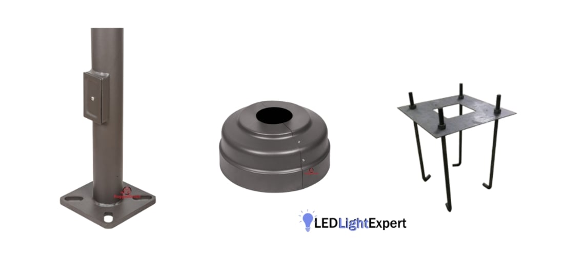 25ft LED Light Pole
