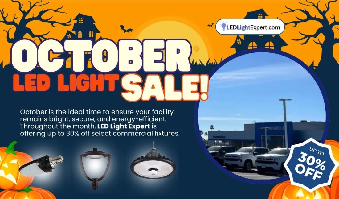 30% Off LED Light Sale
