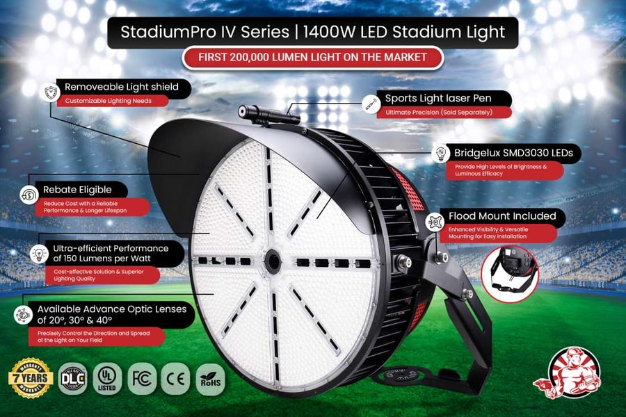 =1400 watt stadium light Stadium pro 5 